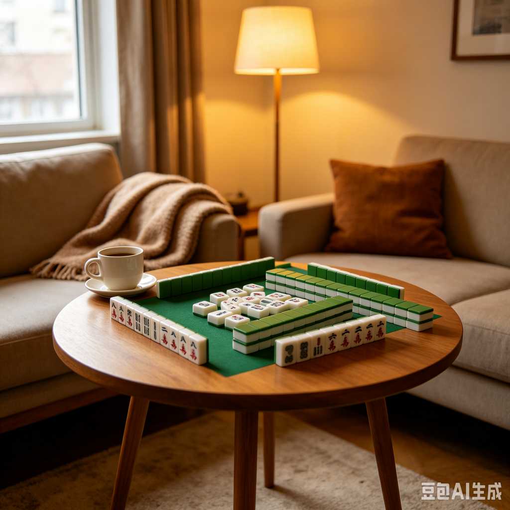 two tone mahjong set design