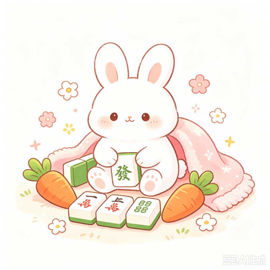 pink mahjong set